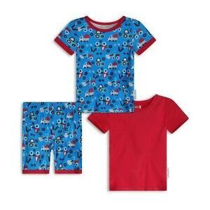 Max & Olivia Three Piece Snug Fit Pajama Set